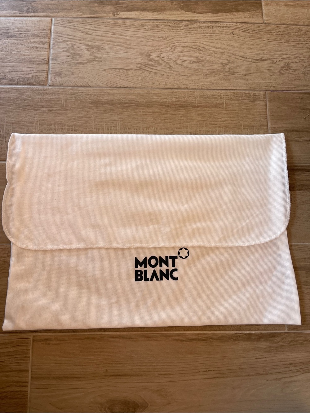 Montblanc White Fabric  Dust Bag